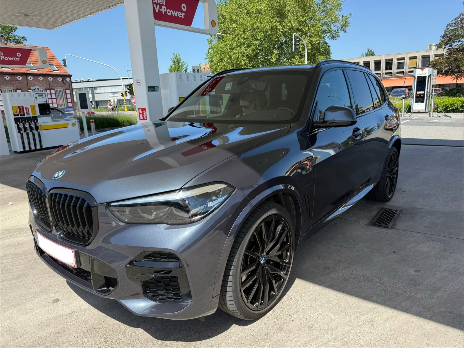 BMW X5 45e, Auto's, Automaat, Leder, Trekhaak, Dealer onderhouden