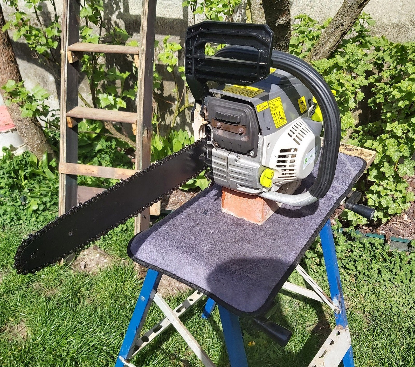 Tronçonneuse 45cm3  guide de 40cm, Jardin & Terrasse, Enlèvement, Comme neuf, Hache, Gardenstar