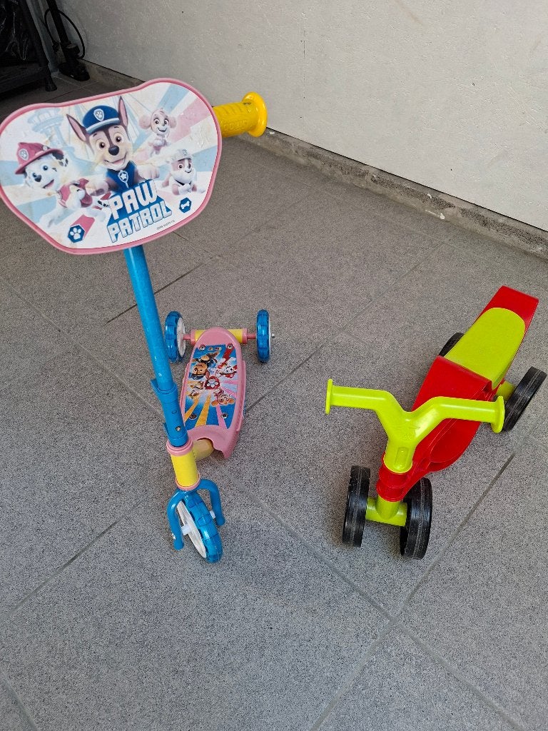 Loopfietsje en step Paw Patrol, Kinderen en Baby's, Ophalen