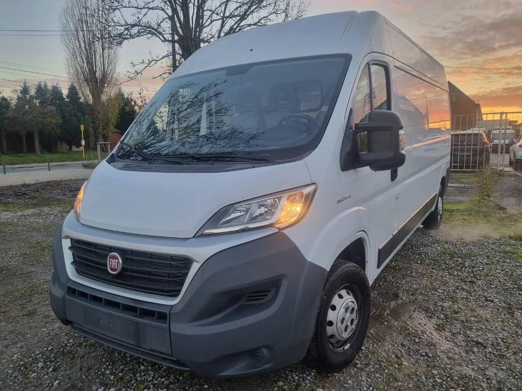 Fiat Ducato 8/2017 EURO6 L3h2 2.0jtd 115cv 85kw 6V 189946KM, Voorwielaandrijving, Stof, 4 cilinders, Wit