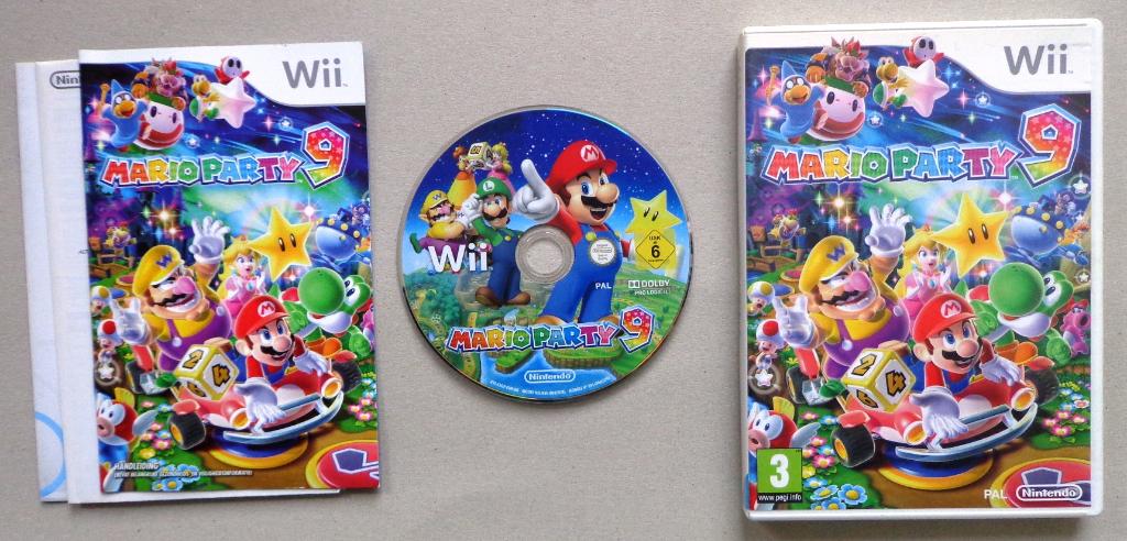 Mario Party 9 voor de Nintendo Wii Compleet, Games en Spelcomputers, Ophalen of Verzenden, Zo goed als nieuw