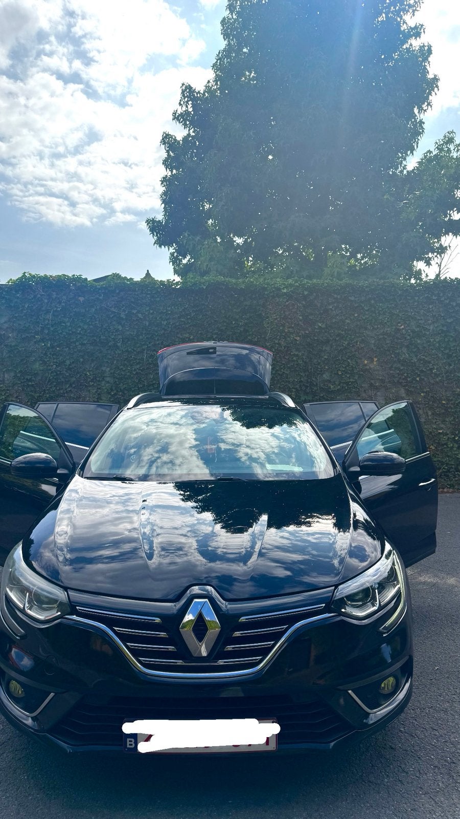 Renault megane, Zwart, Particulier, Airconditioning, Mégane