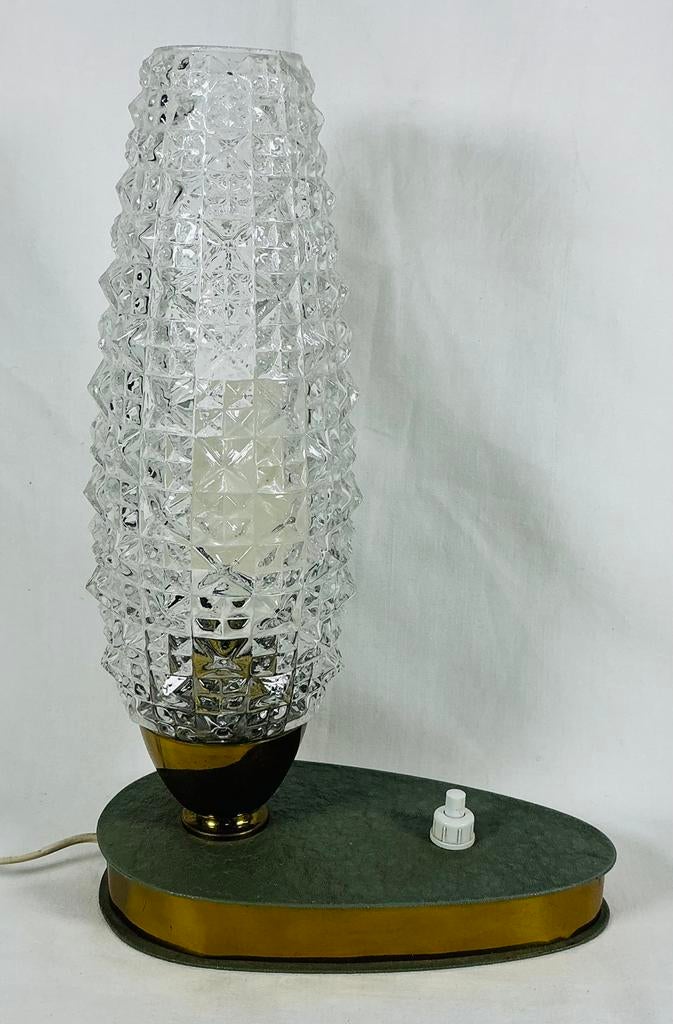 Lampe de table vintage design monderniste des années 1950, Collections, Rétro, Maison et Meubles, Enlèvement ou Envoi