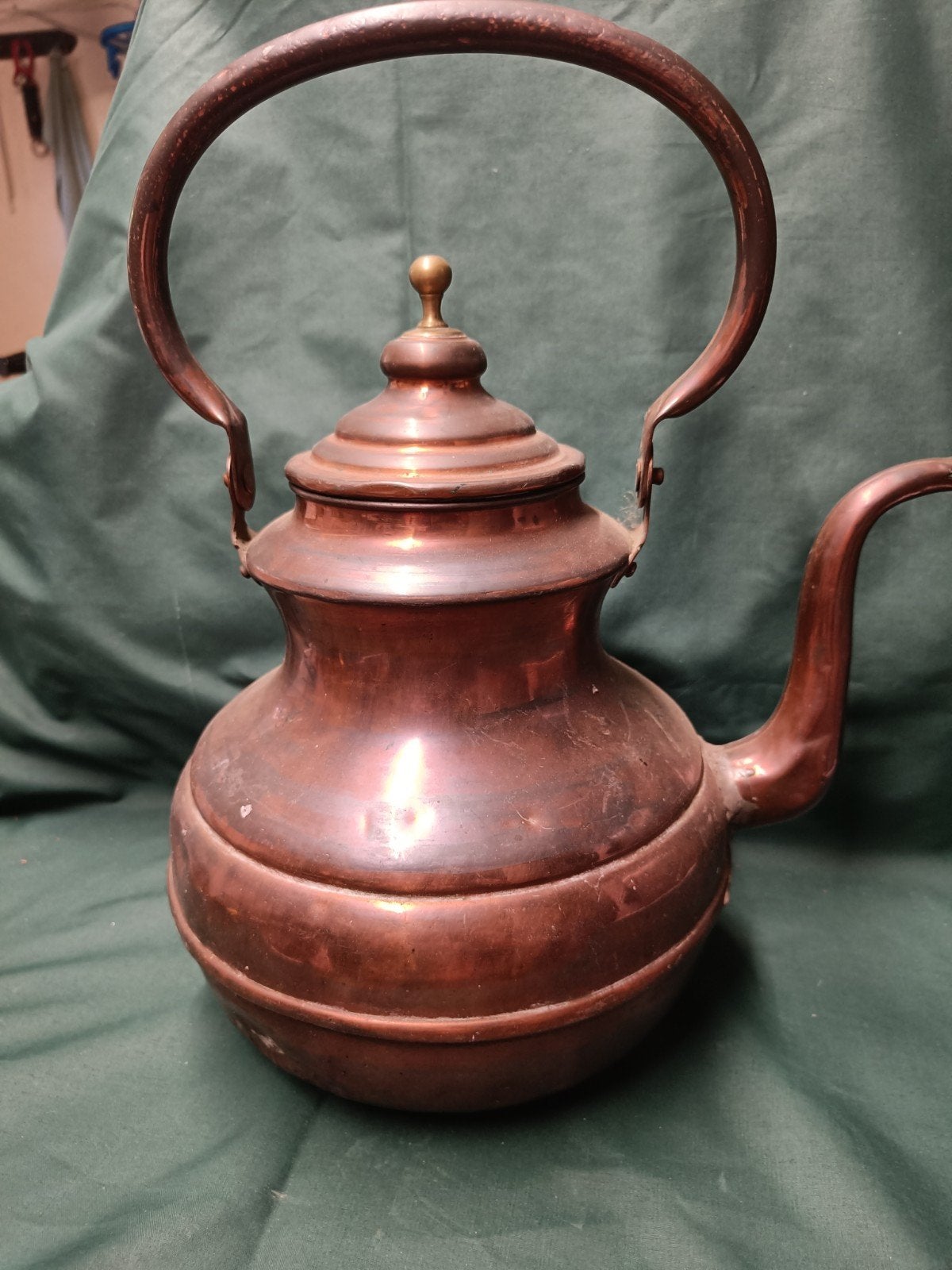 Koperen ketel 38 cm hoog, Enlèvement