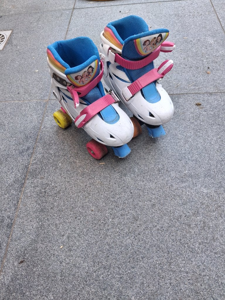 Rolschaatsen, Ophalen, Kinderen, Verstelbaar, Gebruikt