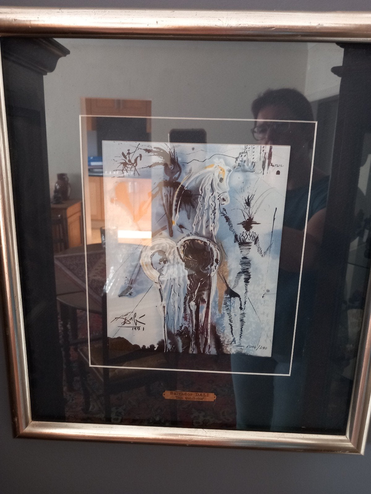 Salvador dali, Antiquités & Art, Enlèvement