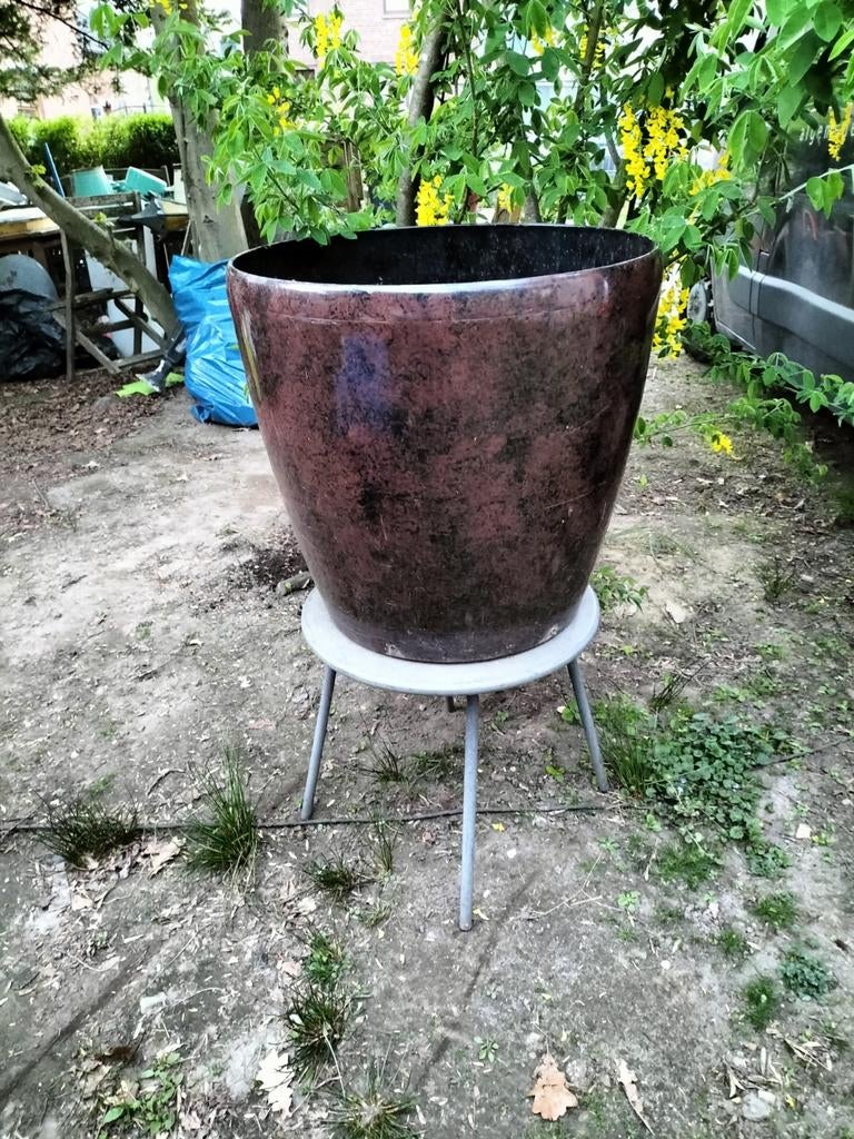 Mega grote design pot plantenbak, Tuin en Terras, Ophalen, Kunststof, Binnen
