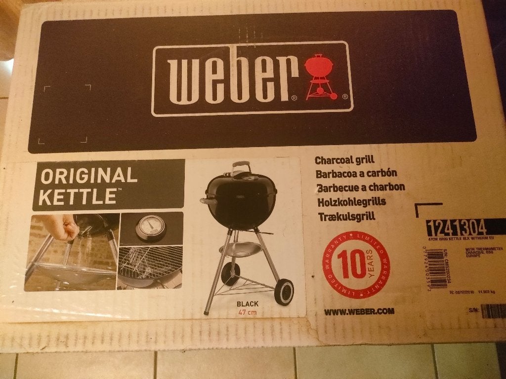 Barbecue au charbon, Enlèvement, Neuf, Weber