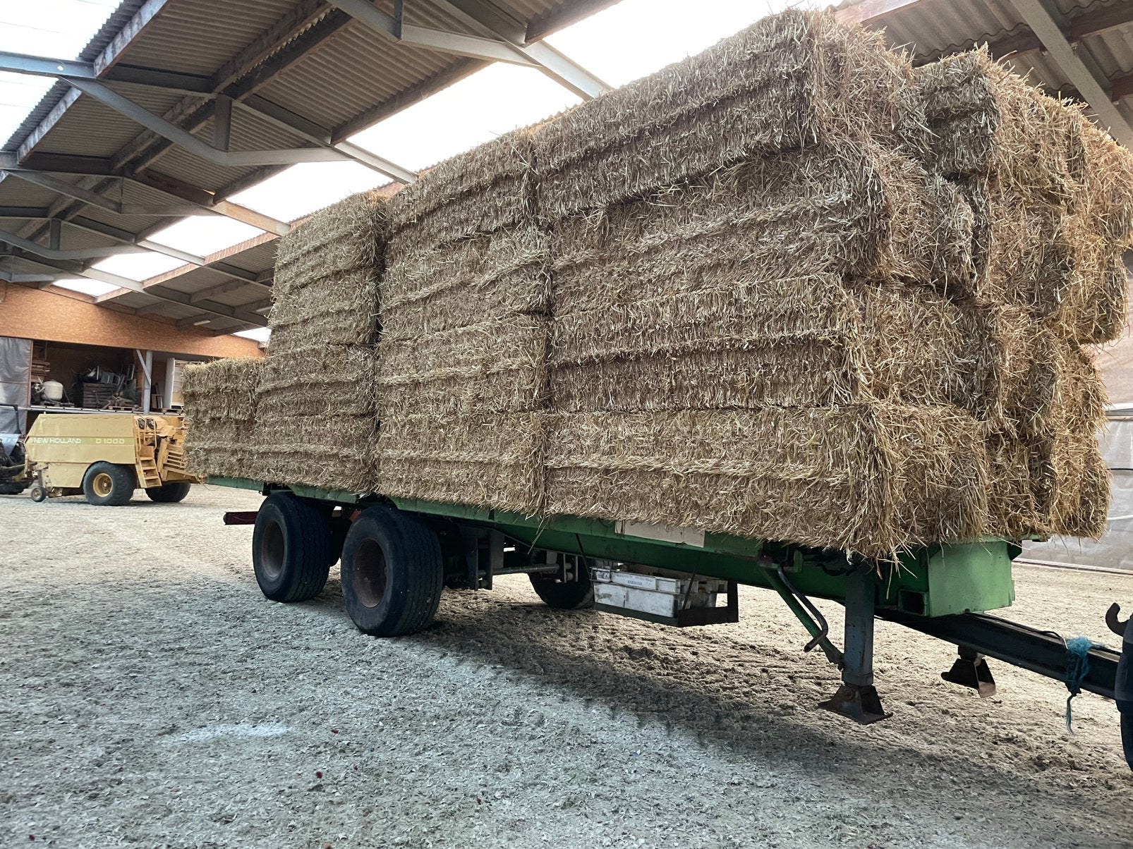 Grote balen stro 15/7 geprest, Zakelijke goederen, Landbouw | Veevoer, Ophalen