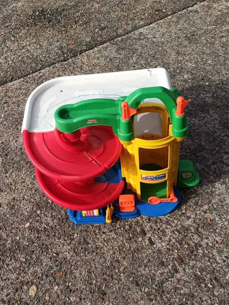 Fisher-Price Little People Racin' Ramps, Kinderen en Baby's, Speelgoed | Fisher-Price, Ophalen, Gebruikt, Auto of Voertuig