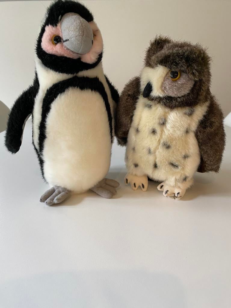 Heinen uil en pinguïn Planckendael, Pinguïn, Gebruikt, Overige merken, Ophalen of Verzenden