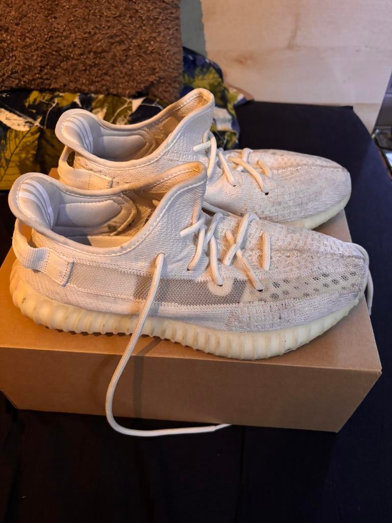 Yeezy boost 350 v2, Kleding | Heren, Schoenen, Ophalen, Wit, Zo goed als nieuw, Sneakers