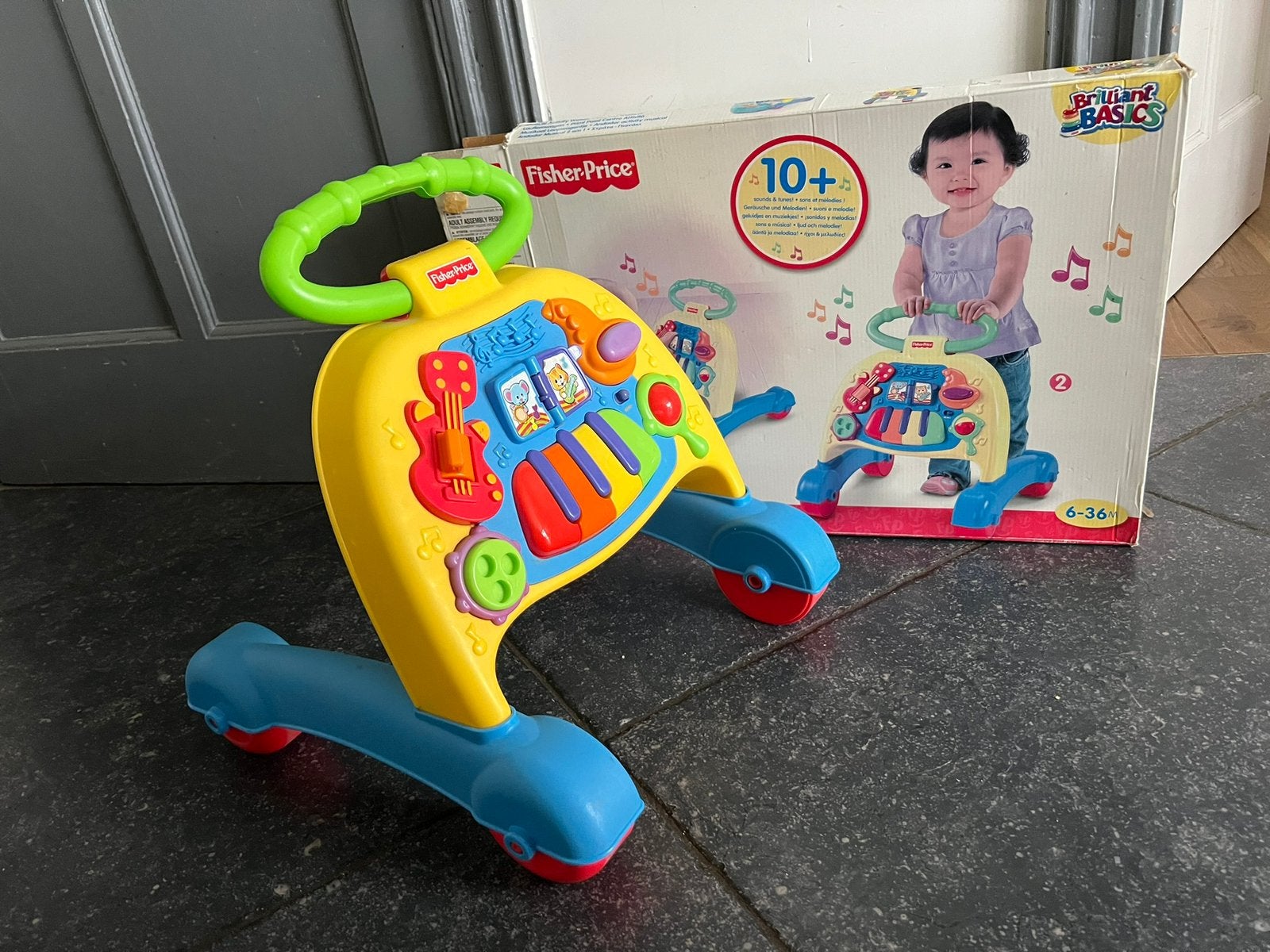 Trotteur fisher Price, Ophalen of Verzenden, Gebruikt, Overige typen, Met geluid