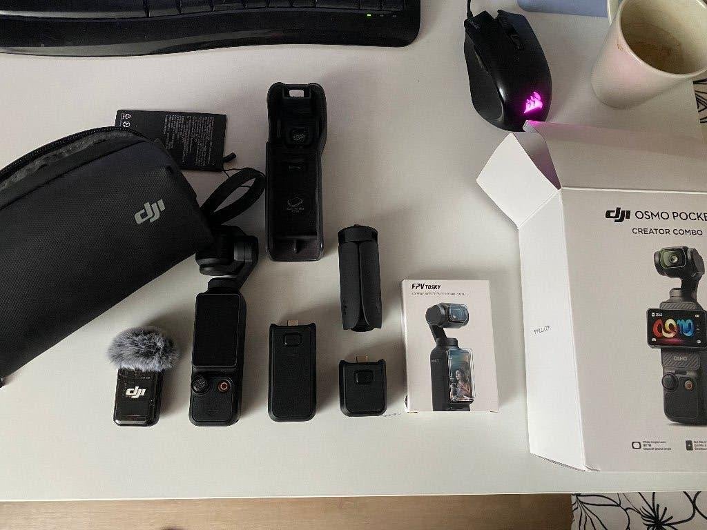 DJI Osmo Pocket 3 Creator combinatiepakket, Ophalen of Verzenden, Zo goed als nieuw, Overige merken