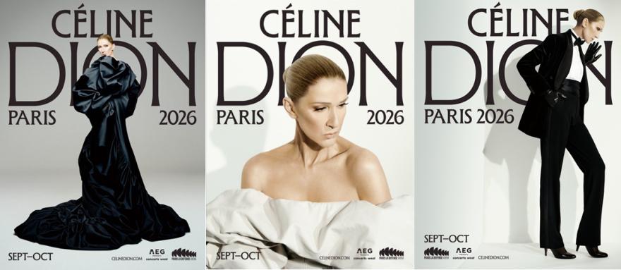 Celine Dion in de Paris La Défense Arena, September