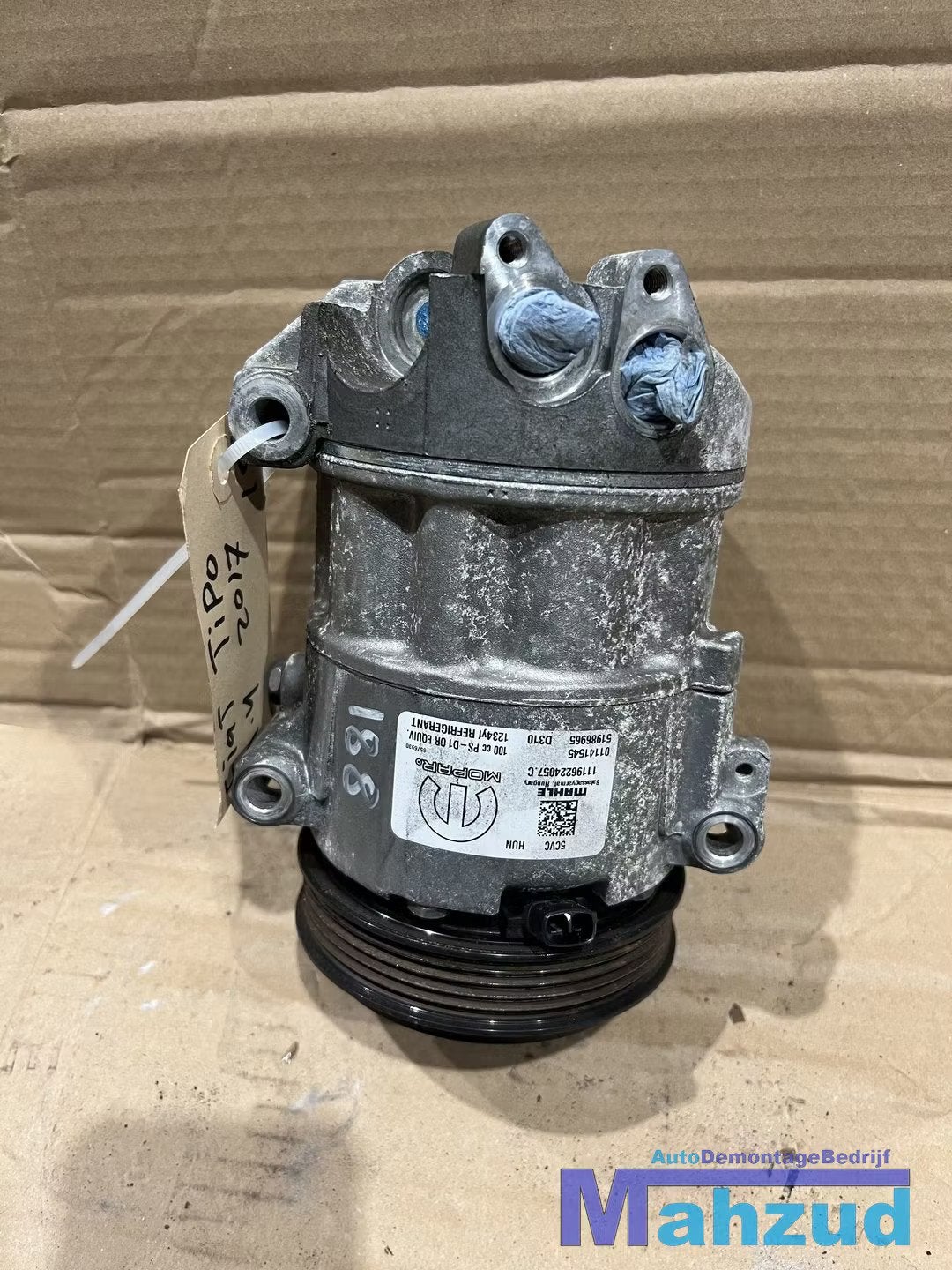 FIAT TIPO 1.4 Aircopomp airco compressor 51986965, Auto-onderdelen, Gebruikt, Stellantis Europe S.p.A., Info@stellantis.com, Corso Giovanni Agnelli 200
10135  Turin, IT