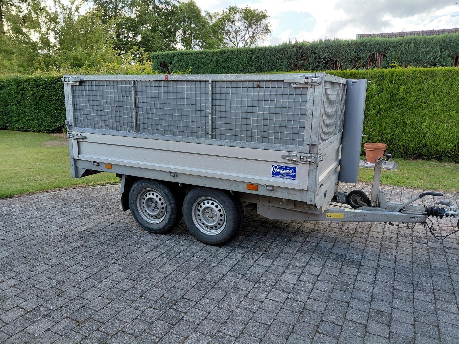 Elektrische kipper Saris 3000kg, Enlèvement
