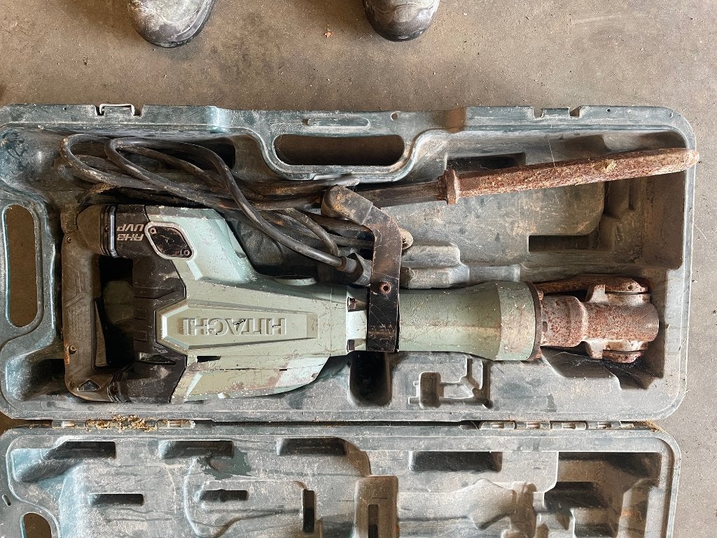 hitachi breekhamer H65 37.4 joule, Ophalen, Gebruikt