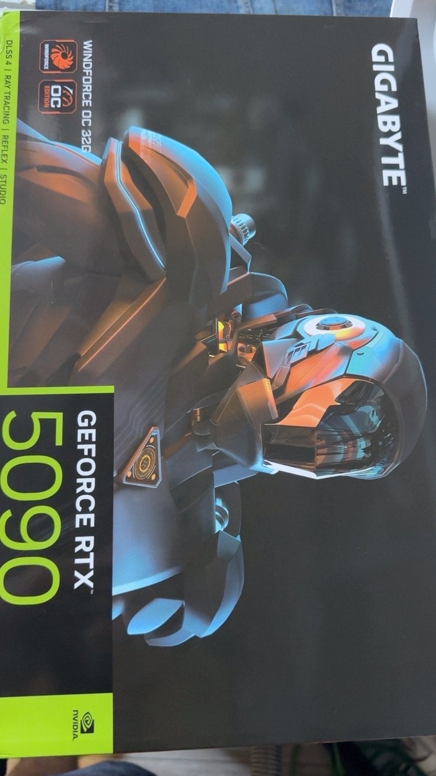 Gigabyte GeForce RTX 5090 Windforce OC 32G Grafische Kaart, Ophalen, Nieuw, GDDR6