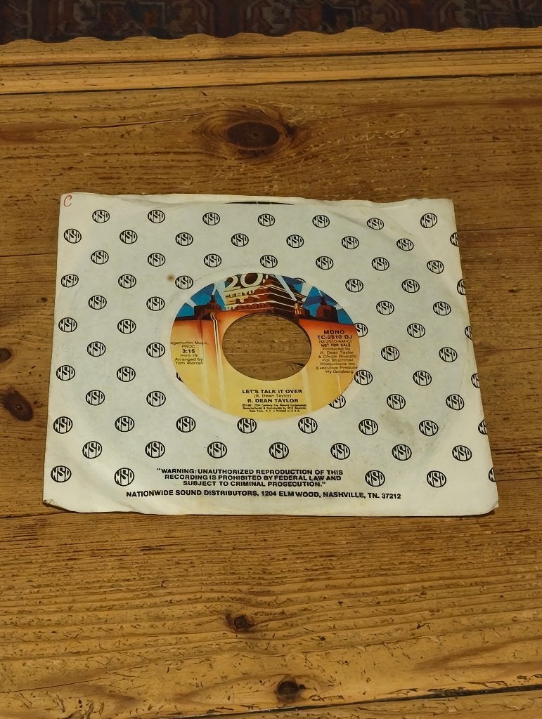 Single van Richard Dean Taylor, CD & DVD, Vinyles Singles, Enlèvement ou Envoi, 7 inch, Comme neuf, Pop