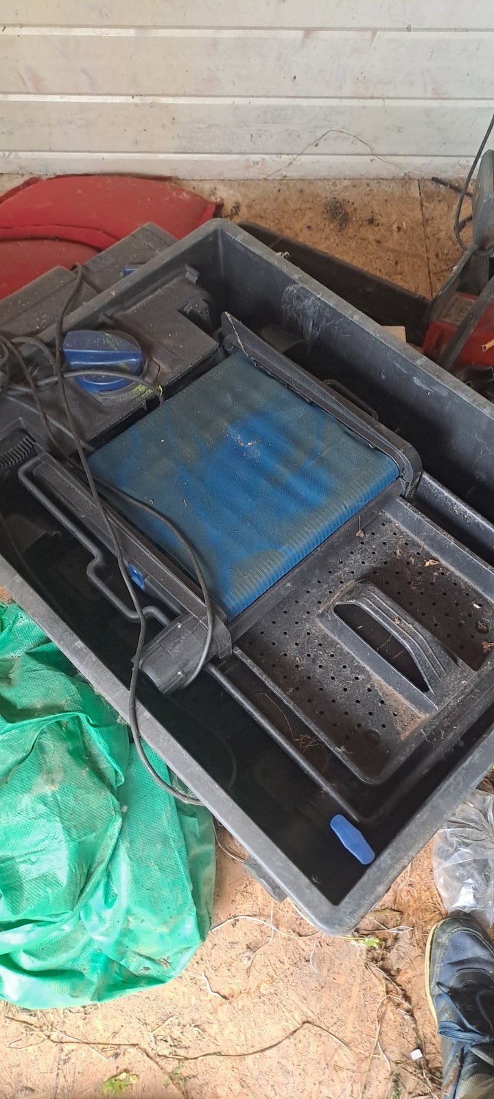 filtre de bassin gratuit oasis, Enlèvement