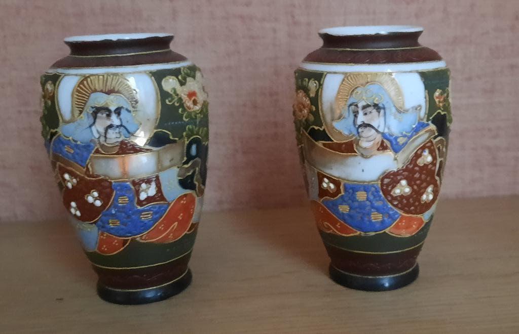 2 petits vases satsuma, Enlèvement ou Envoi