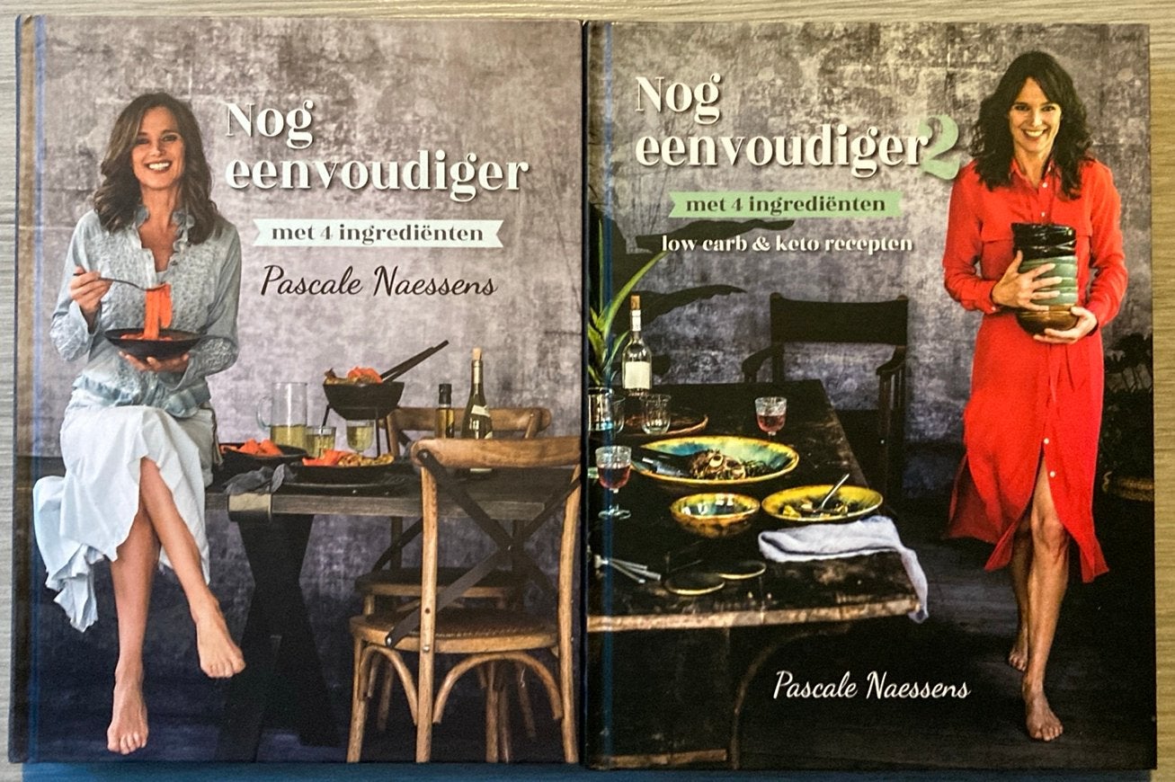 Pascale Naessens - Nog eenvoudiger met 4 ingrediënten 1 & 2, Boeken, Ophalen of Verzenden, Pascale Naessens