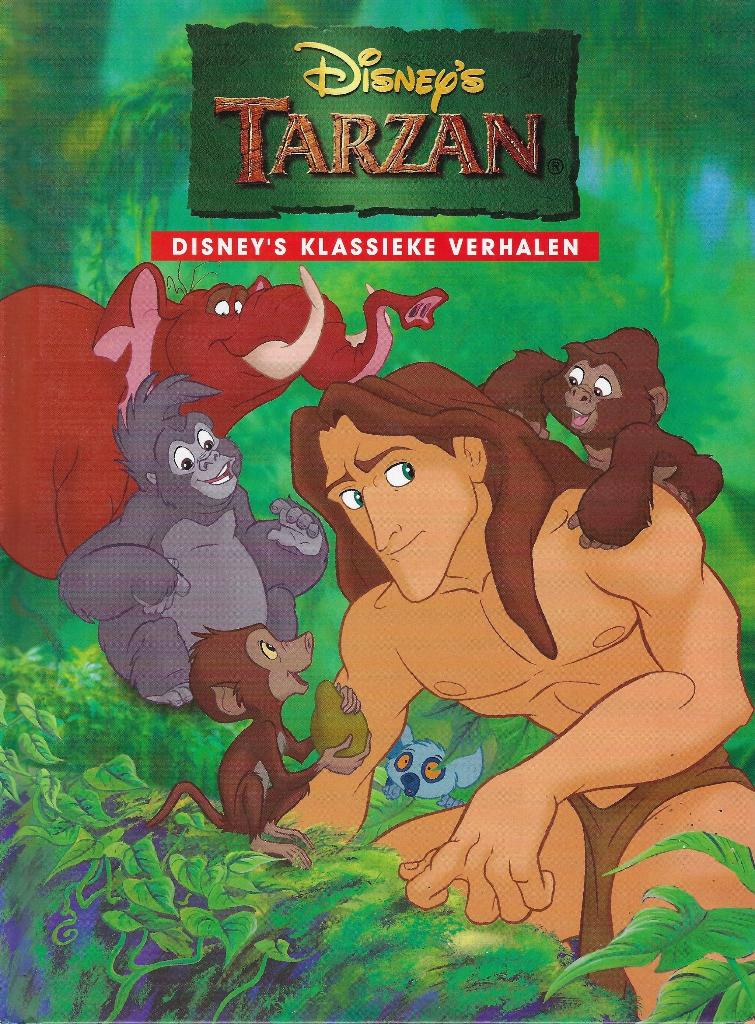 BOEK = Disney's TARZAN (Disney's Klassieke Verhalen), Boeken, Jongen of Meisje, Ophalen of Verzenden, Zo goed als nieuw, Voorleesboek