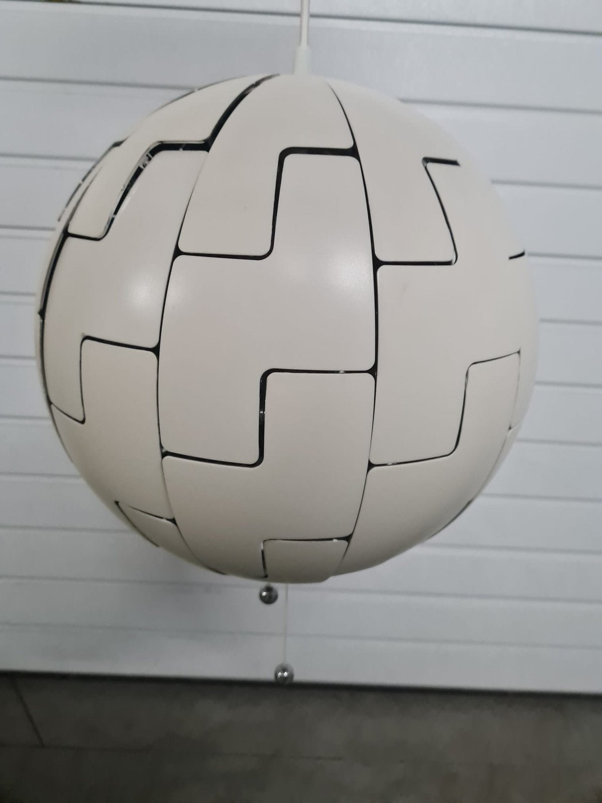 Lampe suspendue IKEA PS 2014 14" Dia - blanche / argentée, Enlèvement, Comme neuf