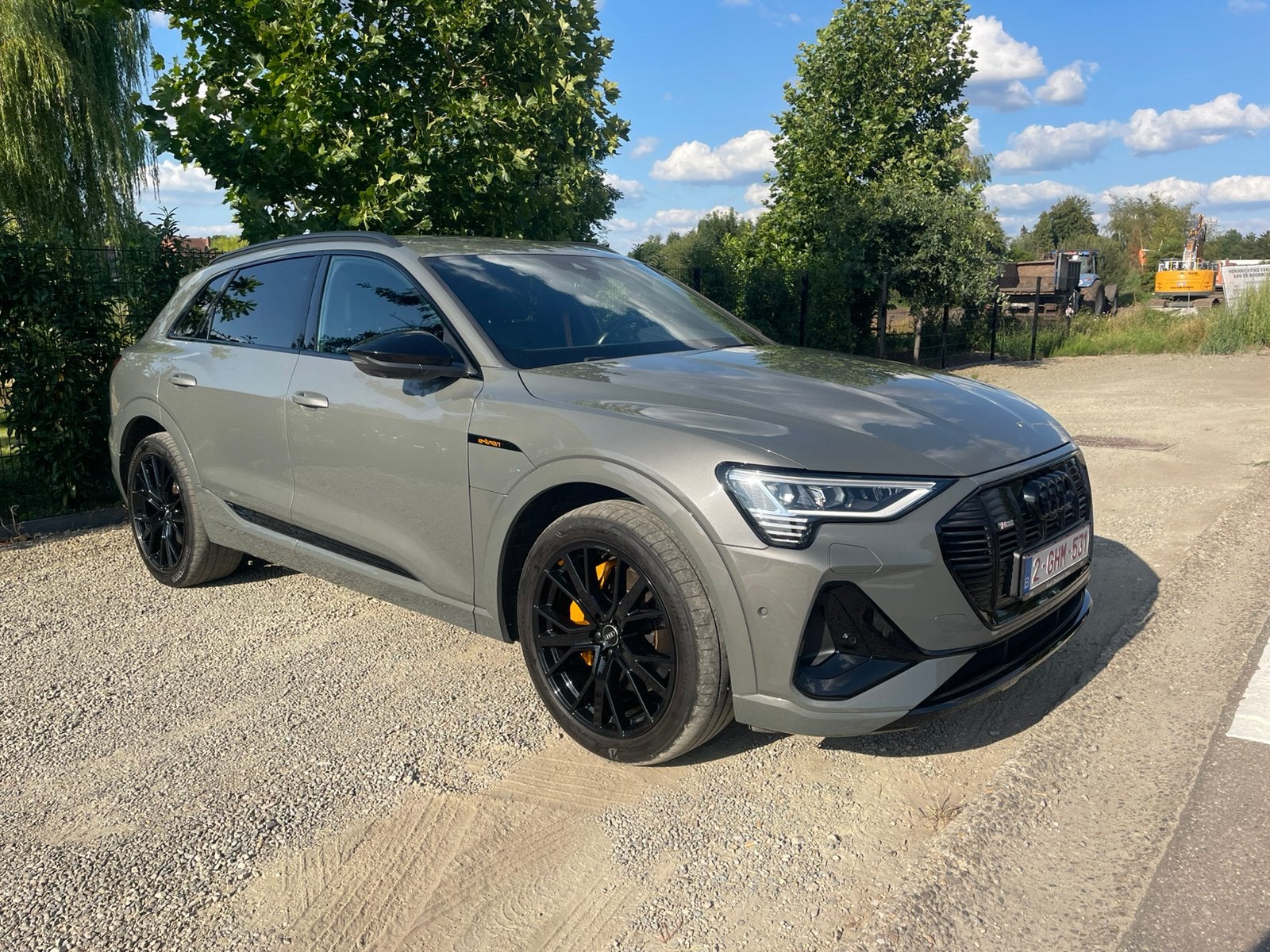AUDI e-tron 55 Quattro "COMPETITION BLACK edition", Auto's, Automaat, Elektrisch, Vierwielaandrijving, Particulier