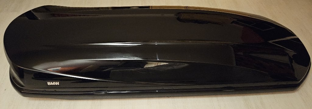 Originele BMW dakkoffer 460 liter, blinkend zwart, Enlèvement, Utilisé