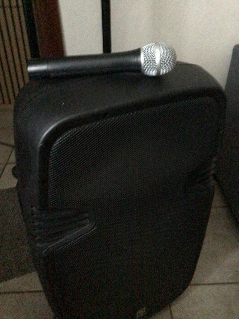 Muziekbox, Ophalen, Gebruikt, Party speaker
