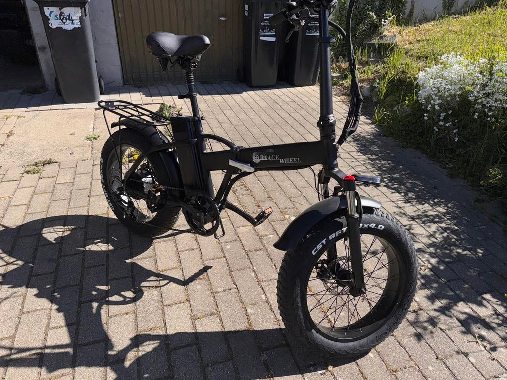 Velo electrique pliable fat bike, Enlèvement, Comme neuf