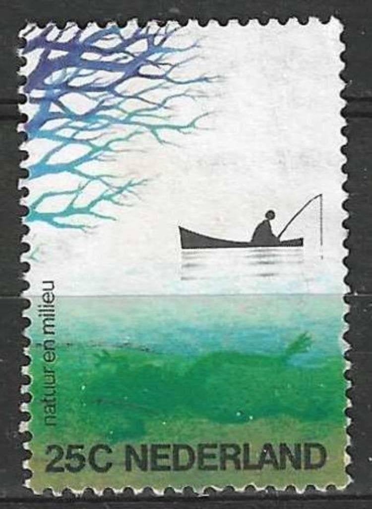 Pays-Bas 1974 - Yvert 996 - Nature et environnement (ST), Envoi, Affranchi