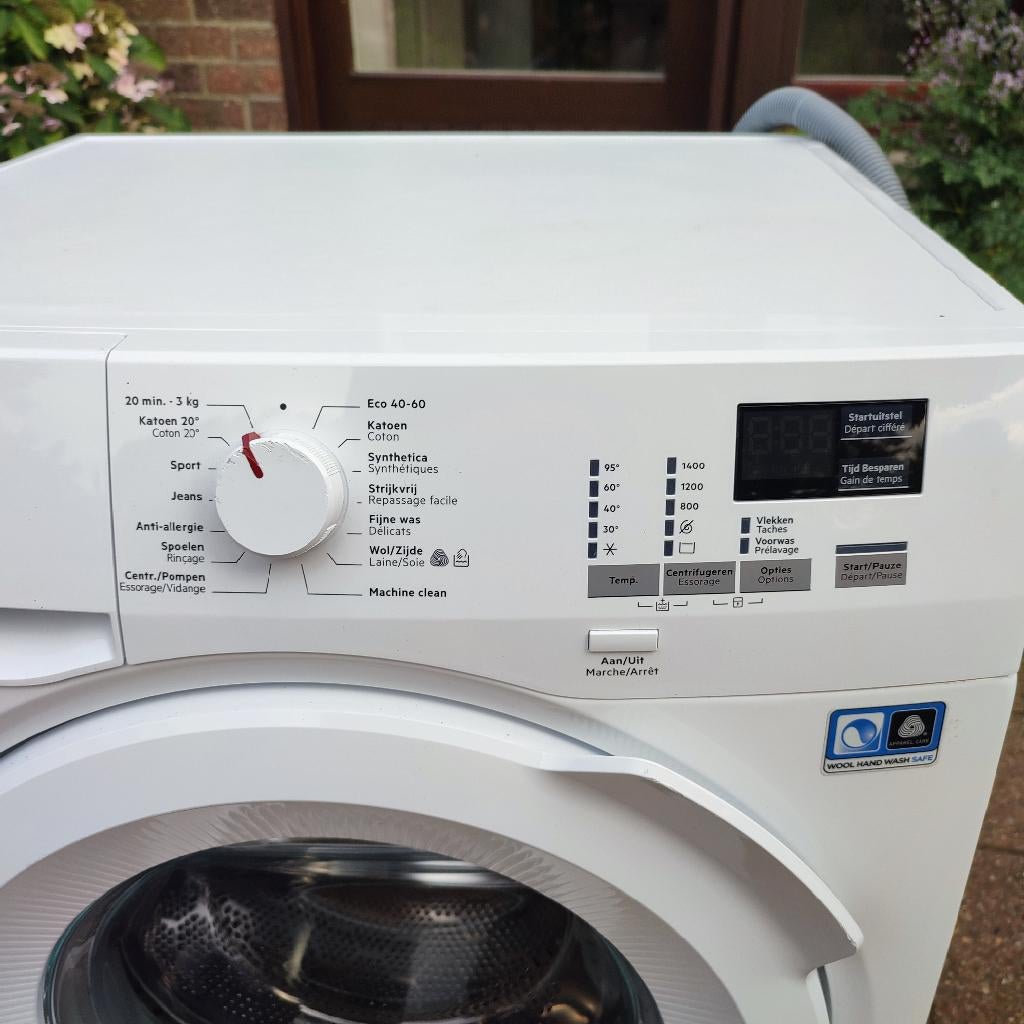 Wasmachine, Elektronische apparatuur, Wasmachines, Ophalen, 6 tot 8 kg, Gebruikt, Voorlader