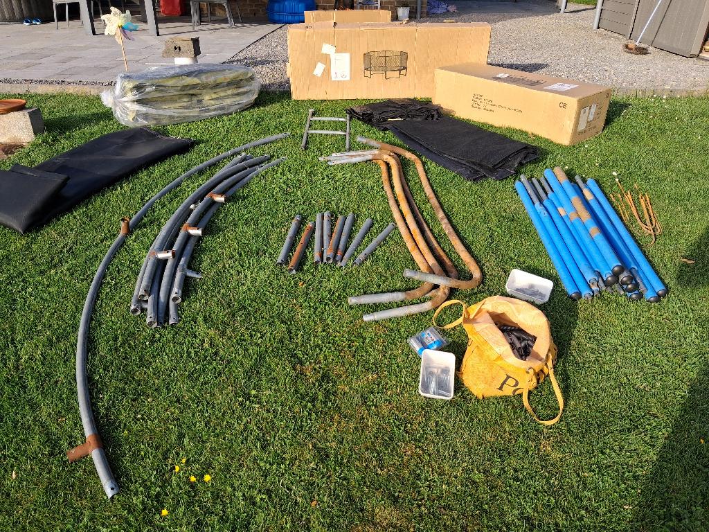 Trampoline complet diamètre 3.70m - A saisir !, Ophalen, Gebruikt