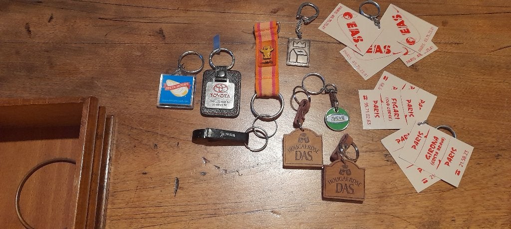 porte-clés Toyota Hoegaerden Rodenbach Aveve Delta Mussel, Collections, Enlèvement ou Envoi, Marque