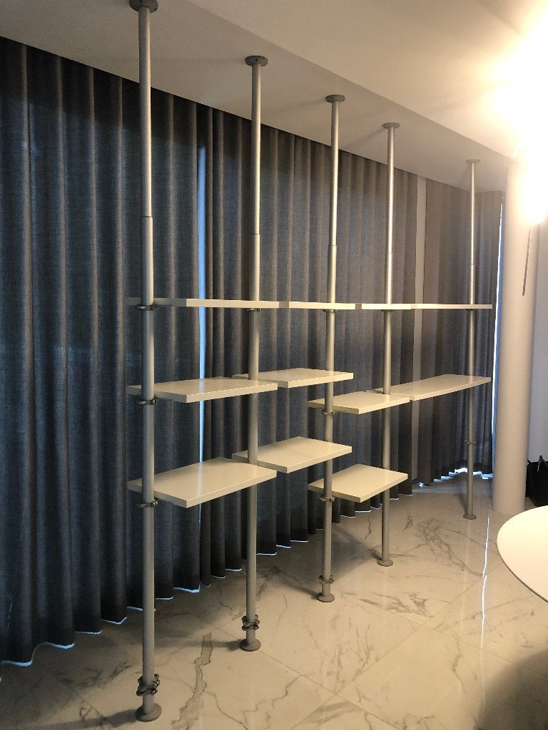 Vrijstaande wandrek, Huis en Inrichting, Ophalen, Met plank(en), 250 tot 300 cm, Gebruikt