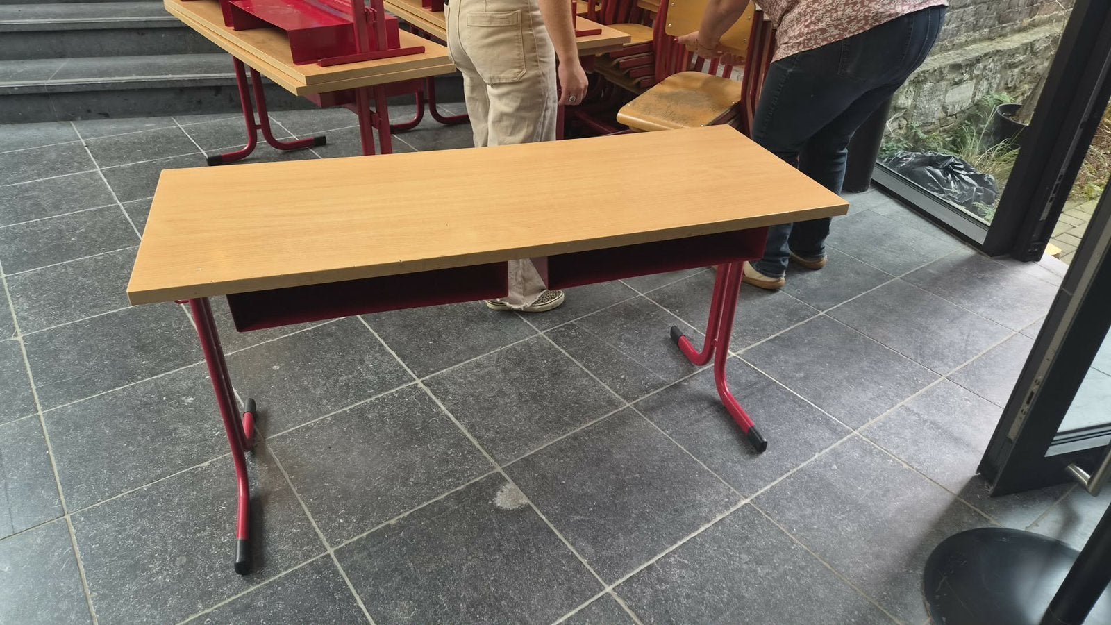 Banc d ecole, Maison & Meubles, Bureaux, Autres marques, Métal, 50 cm, Utilisé