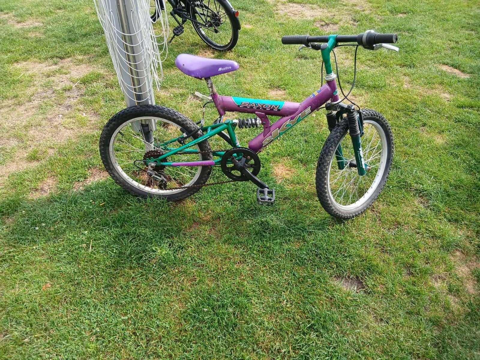 Saxon kinderfiets, Ophalen, 24 inch