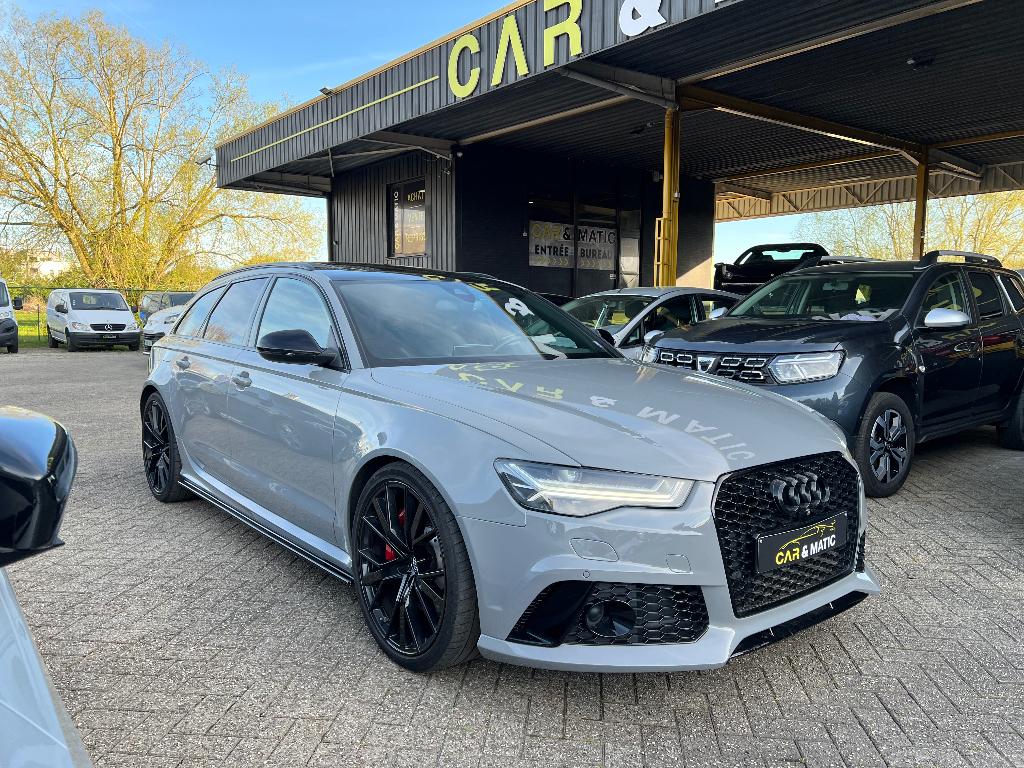 Audi RS6 Performance C7//2018/605CV/Carbone Blue/Carnet Audi, Autos, Achat, Entreprise, 5 portes, 5 places
