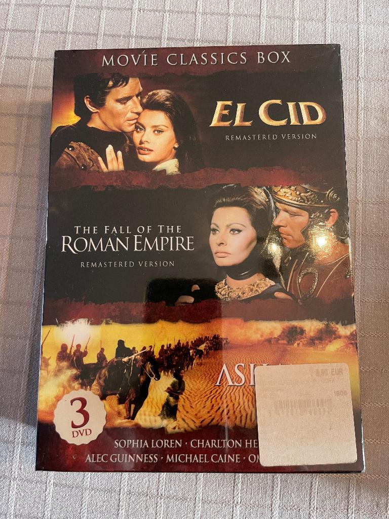 DVD MOVIE CLASSICS BOX, Avant 1940, Neuf, dans son emballage, À partir de 12 ans, Action et Aventure