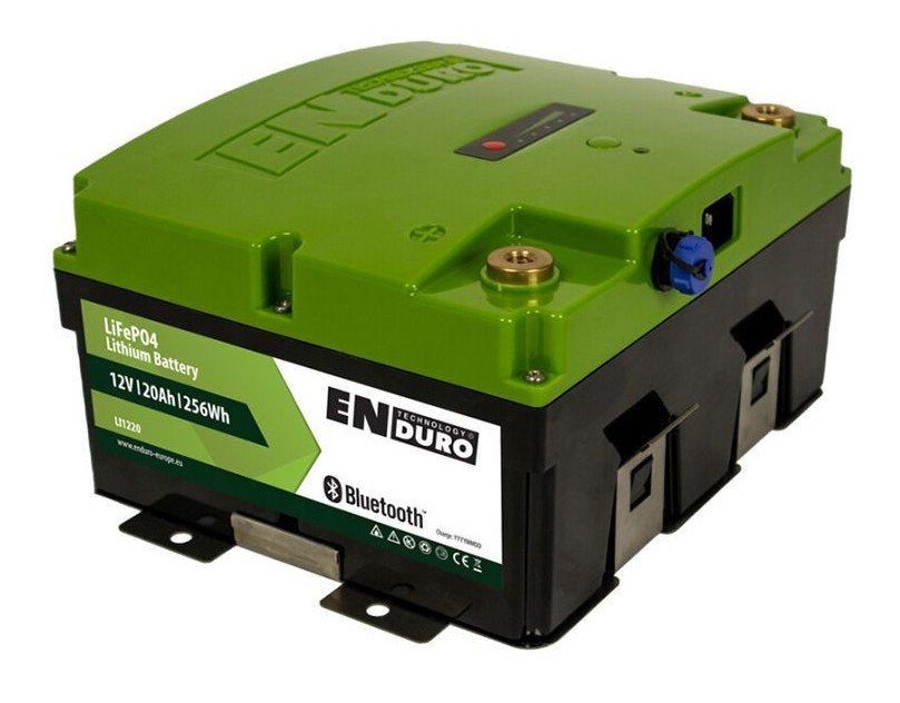 Enduro Lithium LiFePO4 Accu LI1220BT 20Ah met Lader, Ophalen of Verzenden, Nieuw
