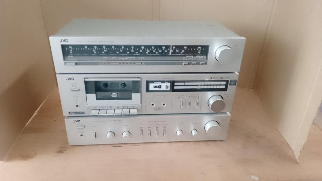 Stereo set JVC retro volledig na gezien koopje, Audio, Tv en Foto, Stereoketens, Ophalen, JVC