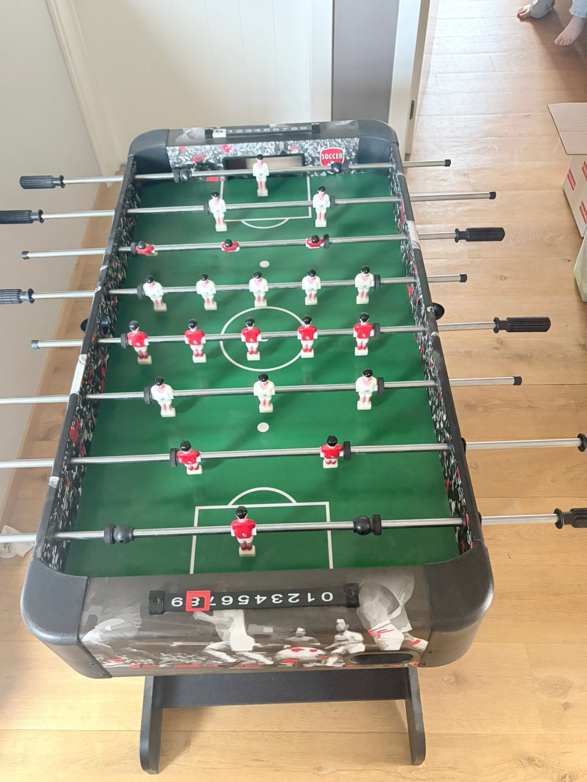 kickertafel, Kinderen en Baby's, Speelgoed | Voetbaltafels, Ophalen, Zo goed als nieuw