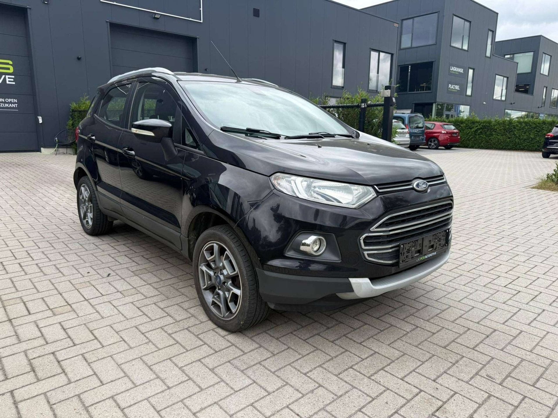 Ford EcoSport Limited EcoBoost / 1.0 Benzine / 125 pk / Uit, Auto's, Gebruikt, Zwart, Zwart, Bedrijf
