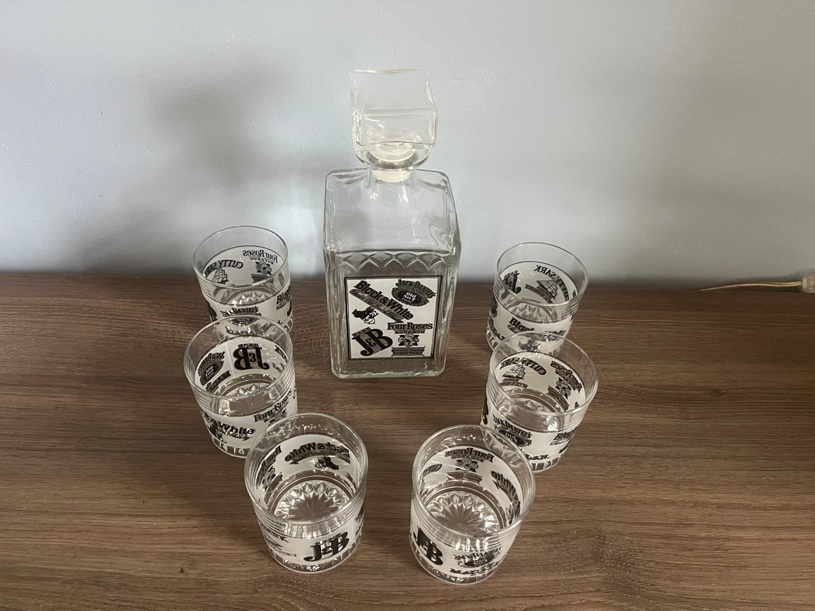 Whisky glazen/fles, Verzamelen, Ophalen, Zo goed als nieuw