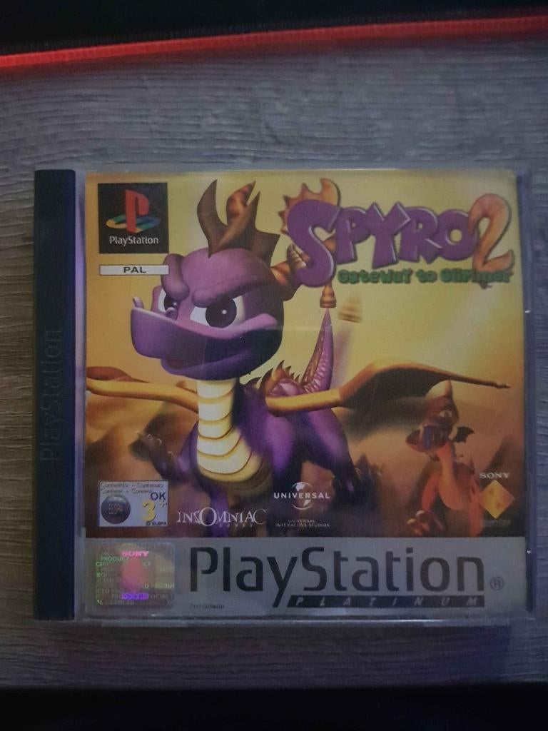 Spyro 2 – Gateway To Glimmer – PS1 Platinum Edition, Consoles de jeu & Jeux vidéo, Jeux | Sony PlayStation 1, 1 joueur, Aventure et Action