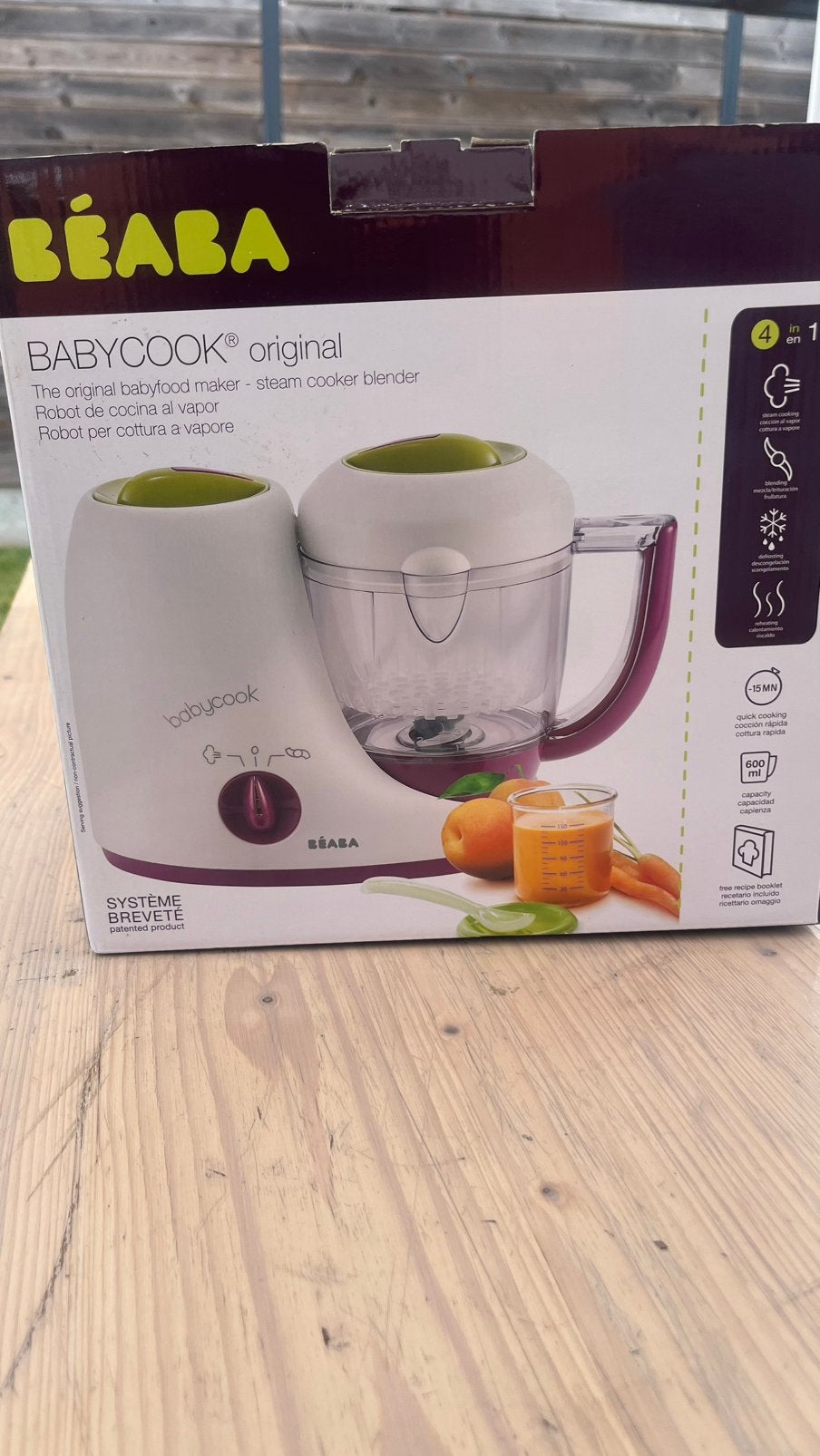Babycook, Enlèvement, Comme neuf