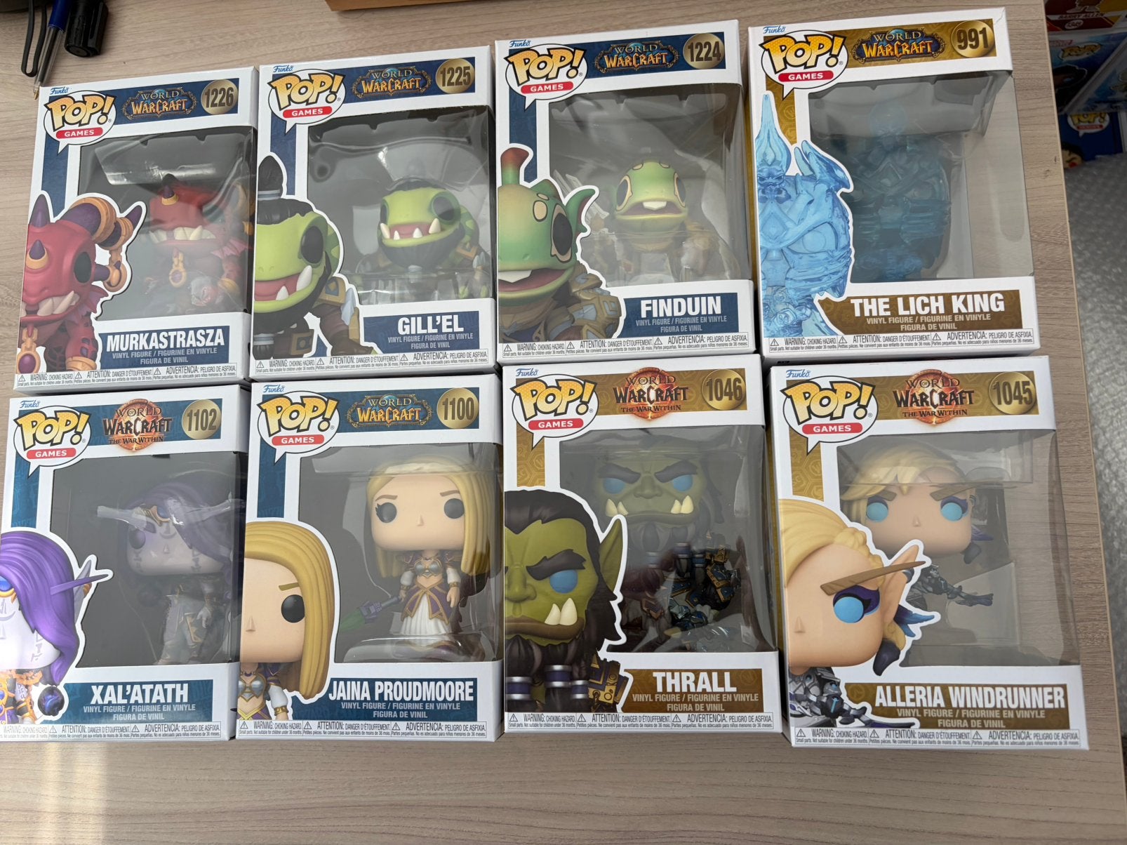 Funko Pop! World of Warcraft Bundle 8 Figures Collector set, Enlèvement ou Envoi, Comme neuf